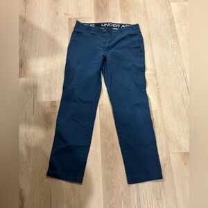 Under Armour Men’s Navy Blue Golf Stretch Pant 34x32